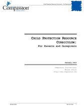 Child Protection Resource Curriculum For Parents and Caregivers